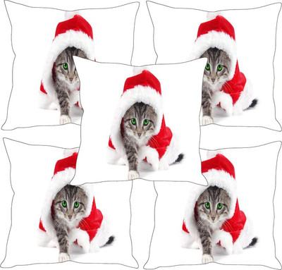 

Sleep Nature's Printed Cushions Cover(Pack of 5, 40.63 cm*40.63 cm, Multicolor)