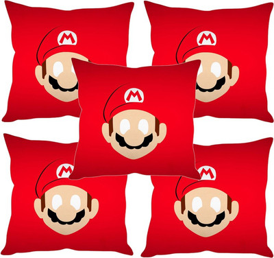 

Sleep Nature's Printed Cushions Cover(Pack of 5, 40.63 cm*40.63 cm, Multicolor)