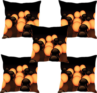 

Sleep Nature's Abstract Cushions Cover(Pack of 5, 40.63 cm*40.63 cm, Multicolor)