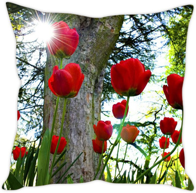 

Sleep Nature's Printed Cushions Cover(40.63 cm*40.63 cm, Multicolor)