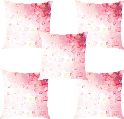 

Sleep Nature's Abstract Cushions Cover(Pack of 5, 40.63 cm*40.63 cm, Multicolor)