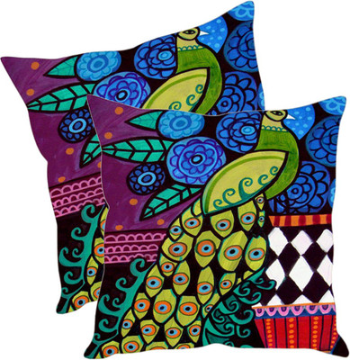 

Sleep Nature's Printed Cushions Cover(Pack of 2, 30.63 cm*30.63 cm, Multicolor)