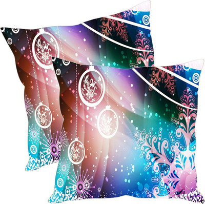 

Sleep Nature's Printed Cushions Cover(Pack of 2, 30.63 cm*30.63 cm, Multicolor)