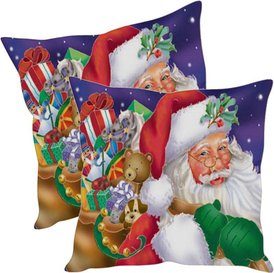 

Sleep Nature's Printed Cushions Cover(Pack of 2, 30.63 cm*30.63 cm, Multicolor)