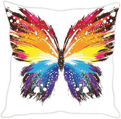 

Sleep Nature's Abstract Cushions Cover(30.63 cm*30.63 cm, Multicolor)