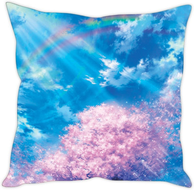 

Sleep Nature's Abstract Cushions Cover(30.63 cm*30.63 cm, Multicolor)