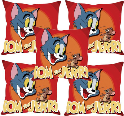 

Sleep Nature's Printed Cushions Cover(Pack of 5, 30.63 cm*30.63 cm, Multicolor)