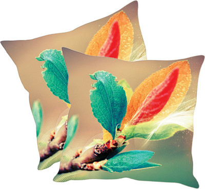 

Sleep Nature's Printed Cushions Cover(Pack of 2, 30.63 cm*30.63 cm, Multicolor)