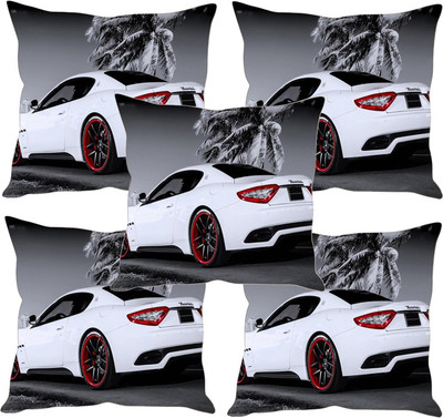 

Sleep Nature's Printed Cushions Cover(Pack of 5, 30.63 cm*30.63 cm, Multicolor)
