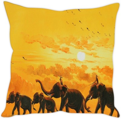 

Sleep Nature's Abstract Cushions Cover(40.63 cm*40.63 cm, Multicolor)