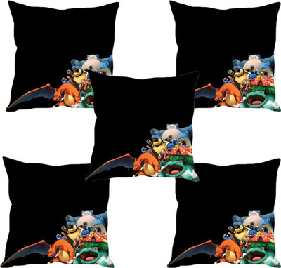 

Sleep Nature's Abstract Cushions Cover(Pack of 5, 30.63 cm*30.63 cm, Multicolor)