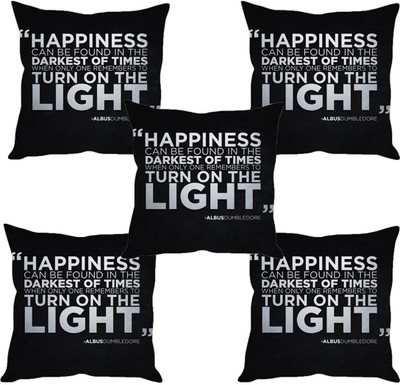 

Sleep Nature's Abstract Cushions Cover(Pack of 5, 40.63 cm*40.63 cm, Multicolor)