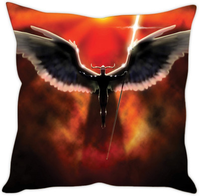 

Sleep Nature's Abstract Cushions Cover(40.63 cm*40.63 cm, Multicolor)