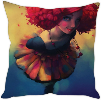 

Sleep Nature's Abstract Cushions Cover(30.63 cm*30.63 cm, Multicolor)