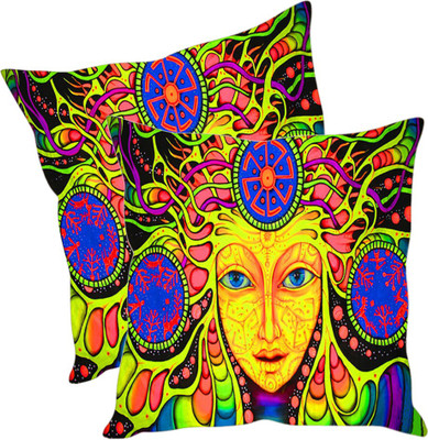 

Sleep Nature's Printed Cushions Cover(Pack of 2, 40.63 cm*40.63 cm, Multicolor)