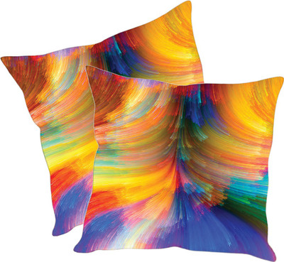 

Sleep Nature's Printed Cushions Cover(Pack of 2, 40.63 cm*40.63 cm, Multicolor)