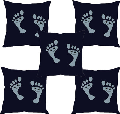 

Sleep Nature's Abstract Cushions Cover(Pack of 5, 40.63 cm*40.63 cm, Multicolor)