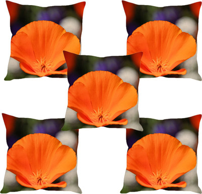 

Sleep Nature's Abstract Cushions Cover(Pack of 5, 30.63 cm*30.63 cm, Multicolor)