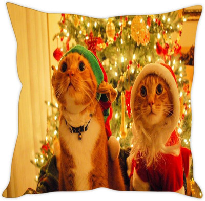 

Sleep Nature's Printed Cushions Cover(30.63 cm*30.63 cm, Multicolor)