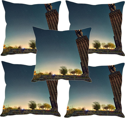 

Sleep Nature's Printed Cushions Cover(Pack of 5, 40.63 cm*40.63 cm, Multicolor)