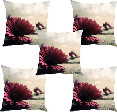 

Sleep Nature's Abstract Cushions Cover(Pack of 5, 40.63 cm*40.63 cm, Multicolor)