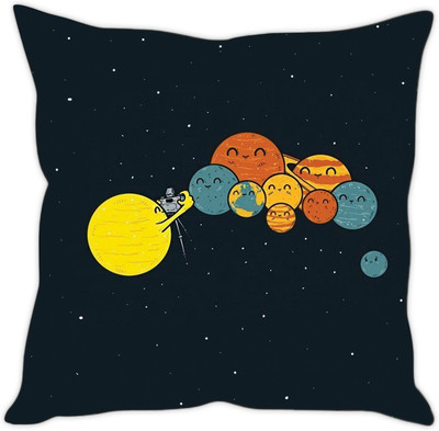 

Sleep Nature's Abstract Cushions Cover(30.63 cm*30.63 cm, Multicolor)