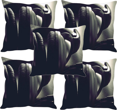 

Sleep Nature's Printed Cushions Cover(Pack of 5, 30.63 cm*30.63 cm, Multicolor)