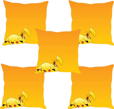 

Sleep Nature's Abstract Cushions Cover(Pack of 5, 30.63 cm*30.63 cm, Multicolor)