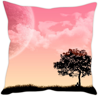 

Sleep Nature's Abstract Cushions Cover(40.63 cm*40.63 cm, Multicolor)