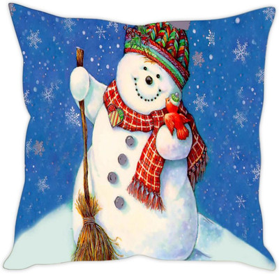 

Sleep Nature's Printed Cushions Cover(40.63 cm*40.63 cm, Multicolor)