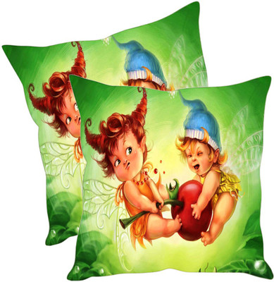 

Sleep Nature's Printed Cushions Cover(Pack of 2, 30.63 cm*30.63 cm, Multicolor)