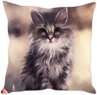 

Sleep Nature's Abstract Cushions Cover(40.63 cm*40.63 cm, Multicolor)