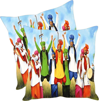 

Sleep Nature's Printed Cushions Cover(Pack of 2, 40.63 cm*40.63 cm, Multicolor)