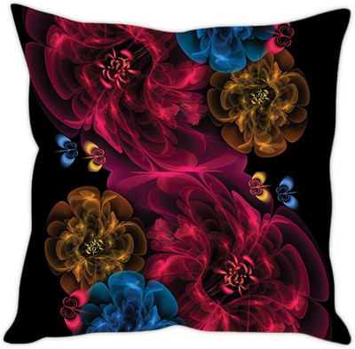 

Sleep Nature's Abstract Cushions Cover(30.63 cm*30.63 cm, Multicolor)