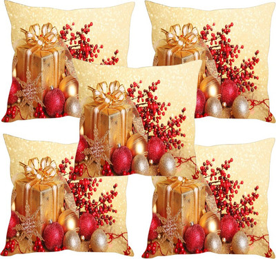 

Sleep Nature's Printed Cushions Cover(Pack of 5, 40.63 cm*40.63 cm, Multicolor)
