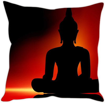 

Sleep Nature's Abstract Cushions Cover(30.63 cm*30.63 cm, Multicolor)