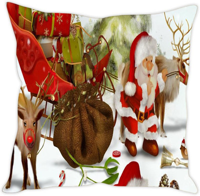 

Sleep Nature's Printed Cushions Cover(40.63 cm*40.63 cm, Multicolor)