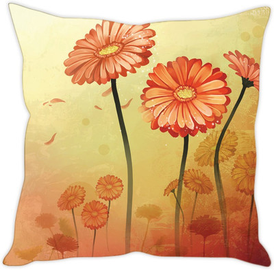 

Sleep Nature's Abstract Cushions Cover(30.63 cm*30.63 cm, Multicolor)