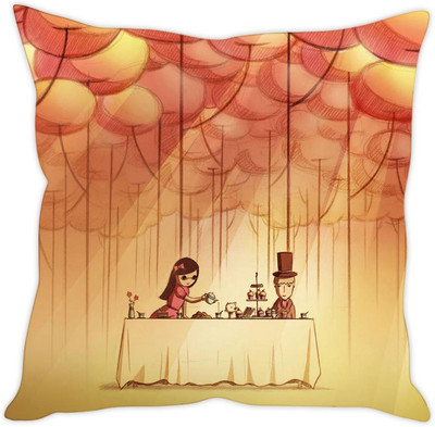 

Sleep Nature's Printed Cushions Cover(40.63 cm*40.63 cm, Multicolor)