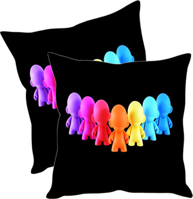 

Sleep Nature's Printed Cushions Cover(Pack of 2, 30.63 cm*30.63 cm, Multicolor)