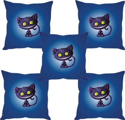 

Sleep Nature's Abstract Cushions Cover(Pack of 5, 40.63 cm*40.63 cm, Multicolor)
