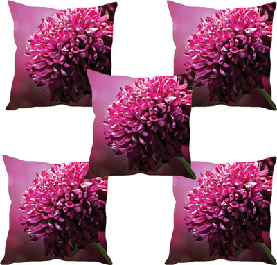 

Sleep Nature's Abstract Cushions Cover(Pack of 5, 40.63 cm*40.63 cm, Multicolor)