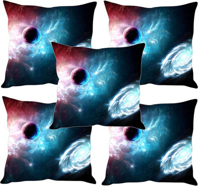 

Sleep Nature's Printed Cushions Cover(Pack of 5, 40.63 cm*40.63 cm, Multicolor)