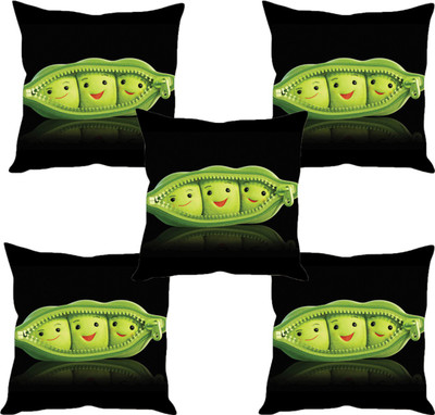 

Sleep Nature's Abstract Cushions Cover(Pack of 5, 30.63 cm*30.63 cm, Multicolor)