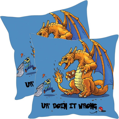

Sleep Nature's Printed Cushions Cover(Pack of 2, 30.63 cm*30.63 cm, Multicolor)