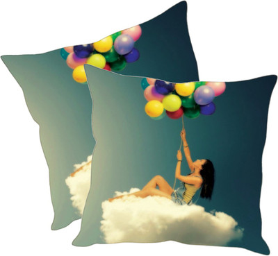 

Sleep Nature's Printed Cushions Cover(Pack of 2, 30.63 cm*30.63 cm, Multicolor)
