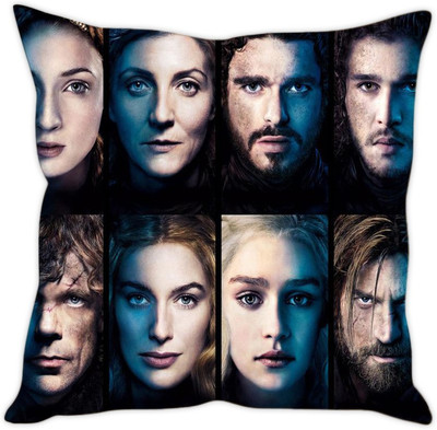 

Sleep Nature's Printed Cushions Cover(30.63 cm*30.63 cm, Multicolor)