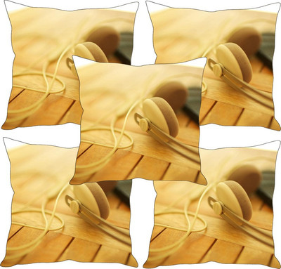

Sleep Nature's Printed Cushions Cover(Pack of 5, 30.63 cm*30.63 cm, Multicolor)