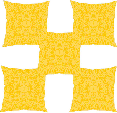 

Sleep Nature's Abstract Cushions Cover(Pack of 5, 40.63 cm*40.63 cm, Multicolor)