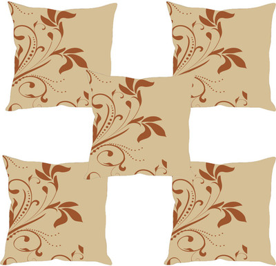 

Sleep Nature's Abstract Cushions Cover(Pack of 5, 40.63 cm*40.63 cm, Multicolor)